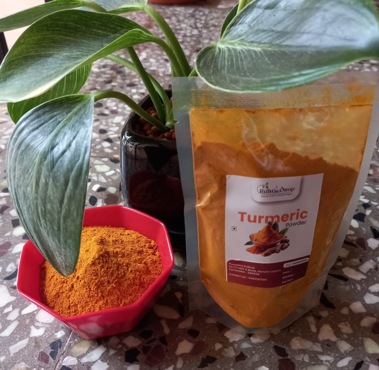 Pure Golden Turmeric Powder 100gms - Image 2