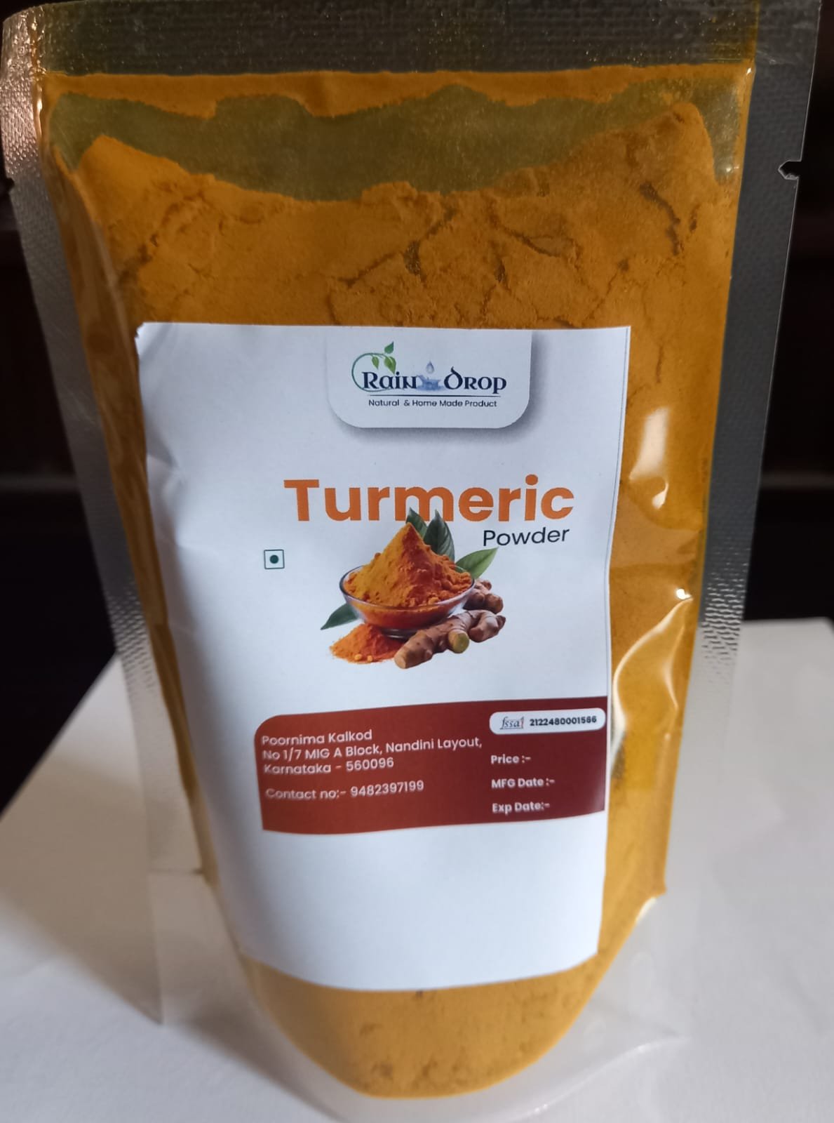 Pure Golden Turmeric Powder 100gms - Image 3